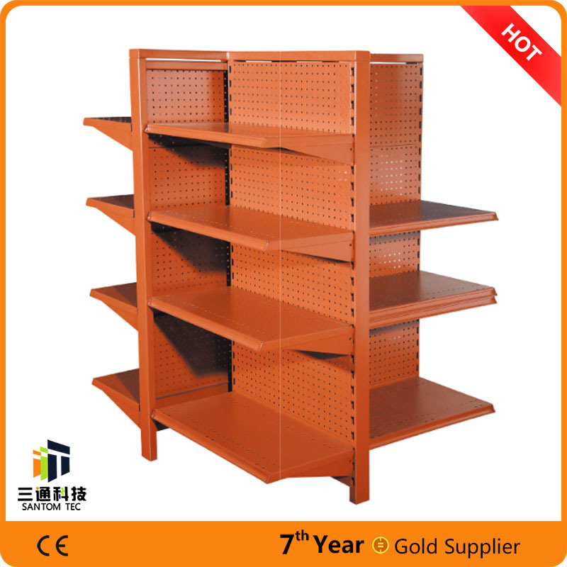 Fashionable Metal Display Shelving Supermarket Display Rack