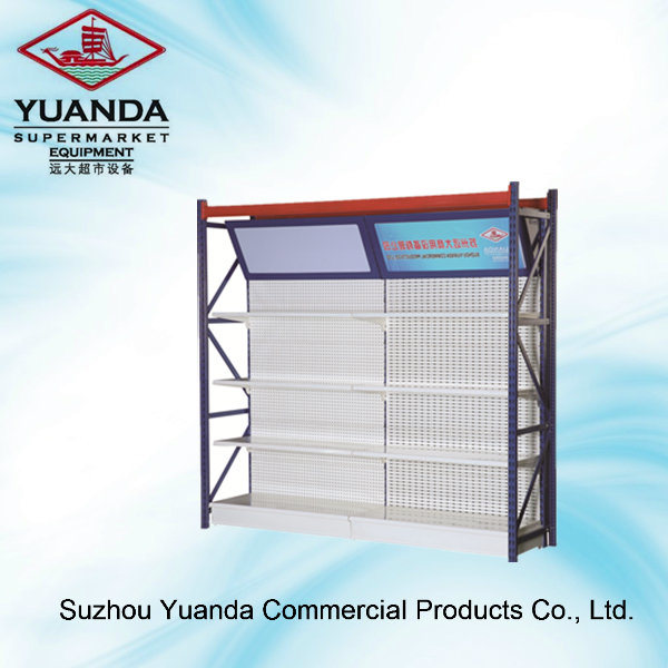 Wholesale Single Sided Supermarket Shelf with Light Yd-S016