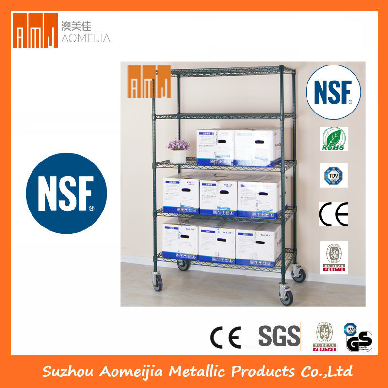 Heavy Duty Storage Metal Wire Shelving 072119