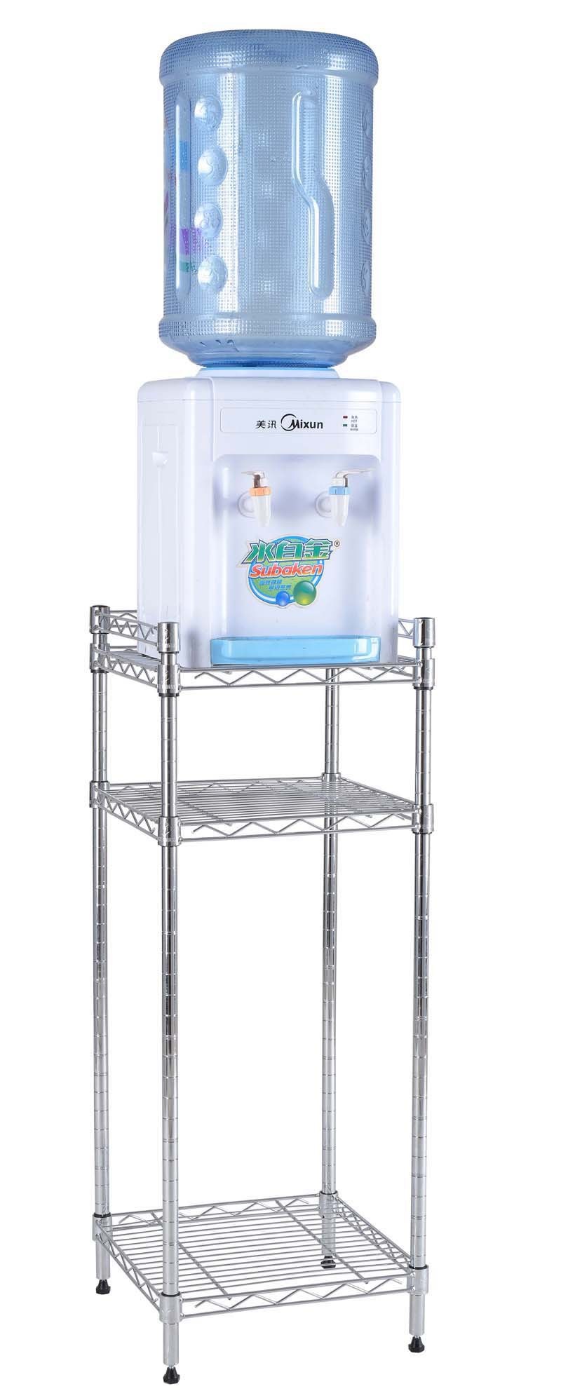 3 Layers Water Bottle Wire Rack Shelving