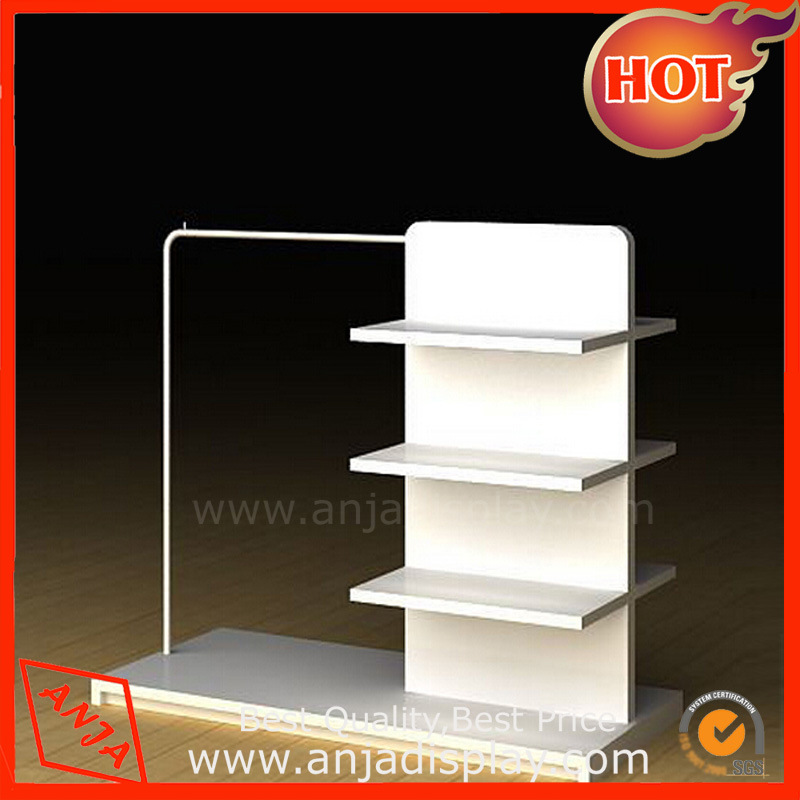 White Display Rack for Female Garment in Retail