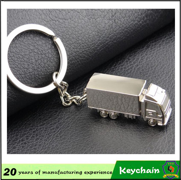 Custom Logo Metal Truck Key Chain for Sale