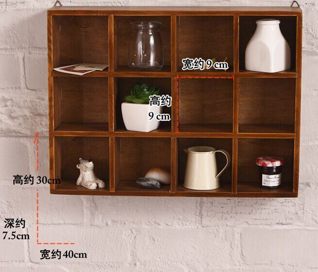 Creative Home Wall Shelves Storage Box Storage Rack