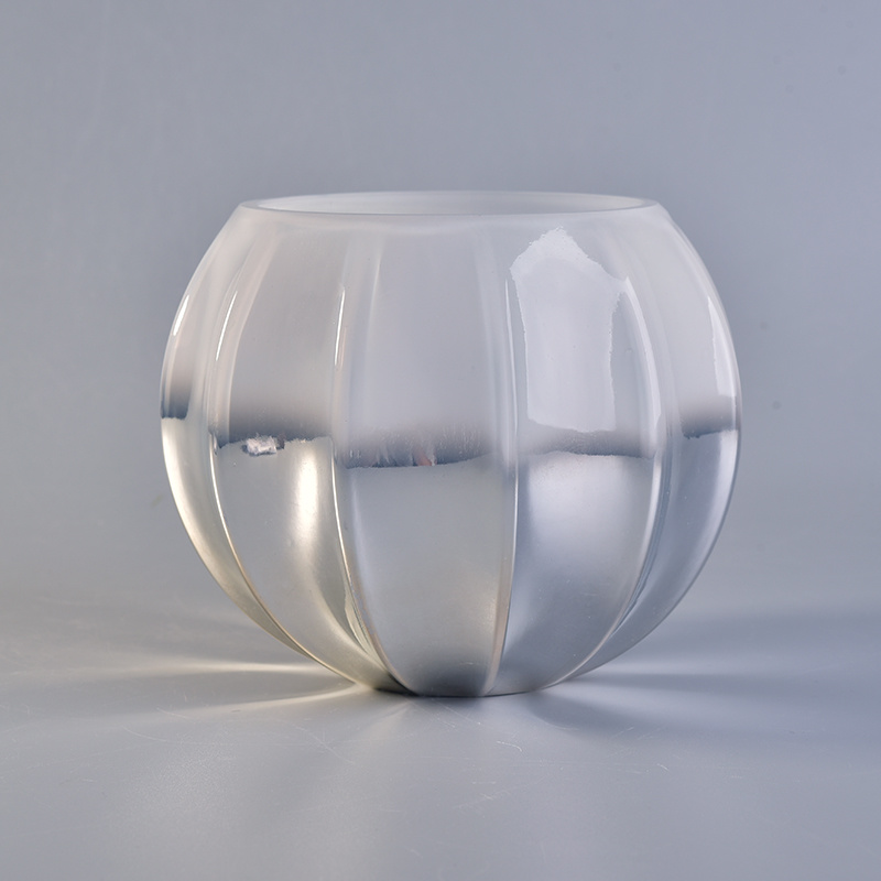 Ball Shape Glass Candle Holder
