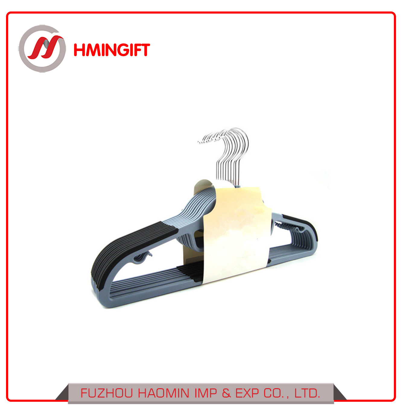 Wholesale High Quality Plastic Hook Clothes Coat Pant Hanger