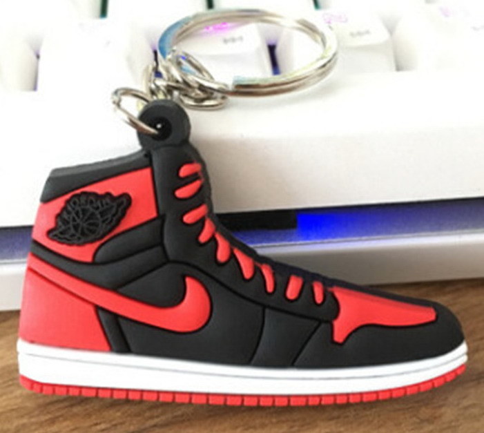 Promotion 3D Custom Rubber Shoe Key Chain for Gift