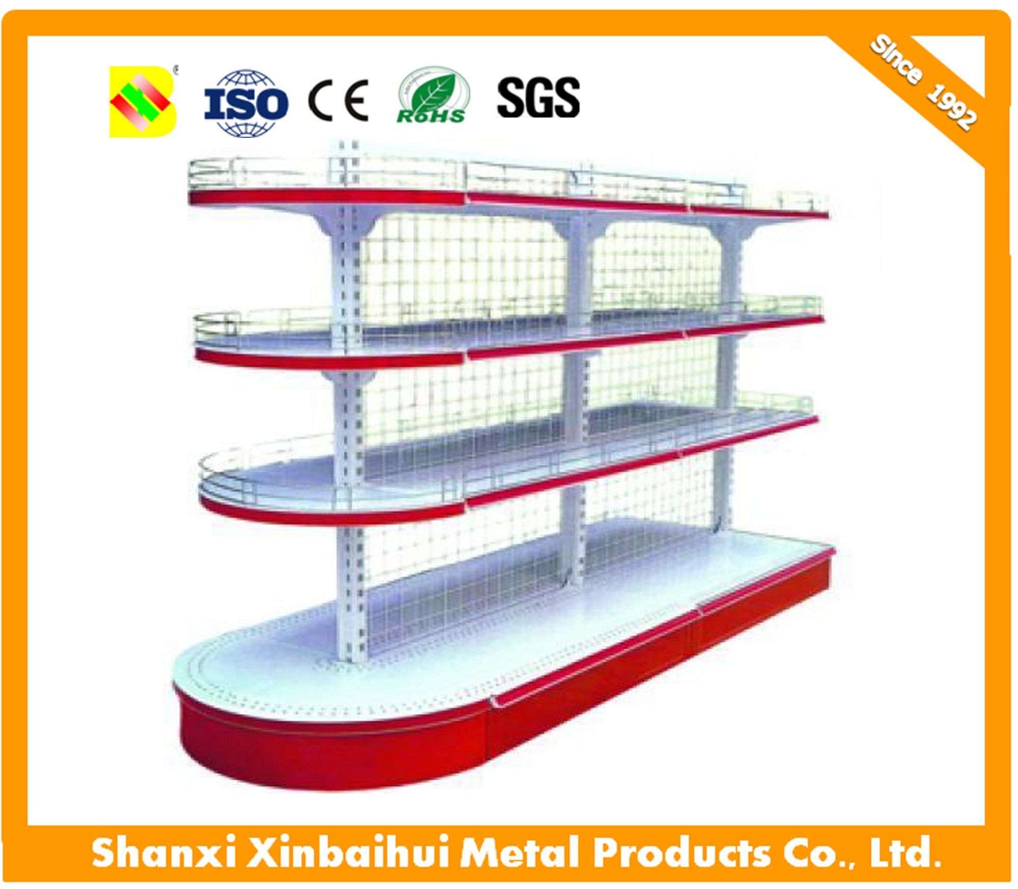 Gondola Shelving/Used Supermarket Shelves/Store and Supermarket Supplies