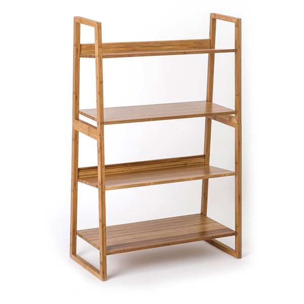 4 Layers Bamboo Rack Storage Shelf Rack