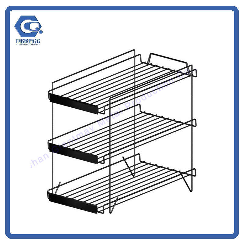 Custom Counter Top 3-Tier Metal Wire Condom Display Rack