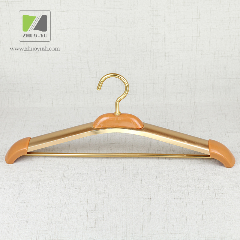 Customized Wide Shoulder Aluminum Alloy Garment / Coat Hanger