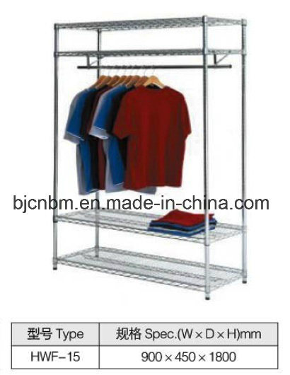 Carbon Steel Chrome Wire Shelve for Clothing