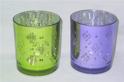 Pillar Silver Electroplating Candle Holder