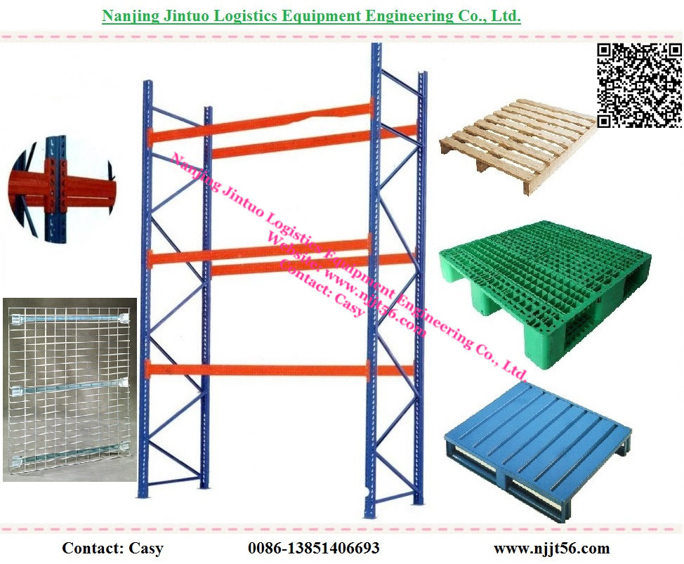 CE Certified Heavy Duty Drive-in Pallet Rack for Warehouse Storage