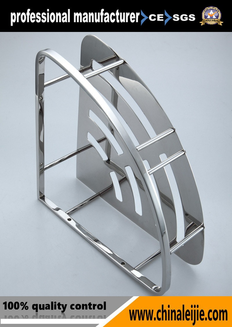 Luxury High Quality Stainless Steel Mirror and Brush Shelves