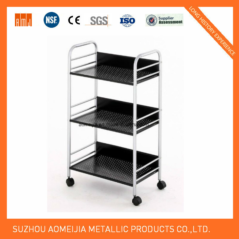 Black Powder Coated Movable Wire Shelf