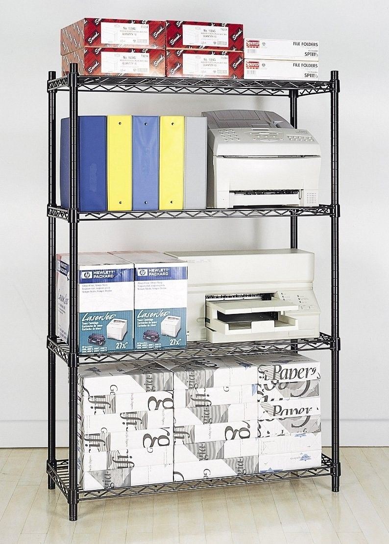 4-Tier Office Use Wire Shelf 18