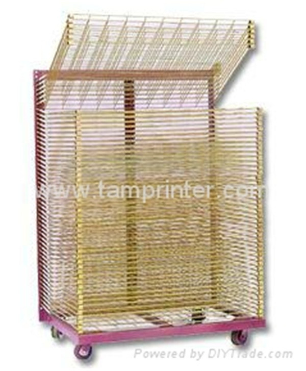 TM-50dg 50 Layers Screen Printing Drying Rack Trolley