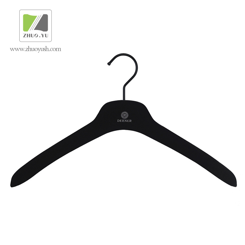 Manufacturing Black Plastic Hanger for Women's Garment Brand Shop