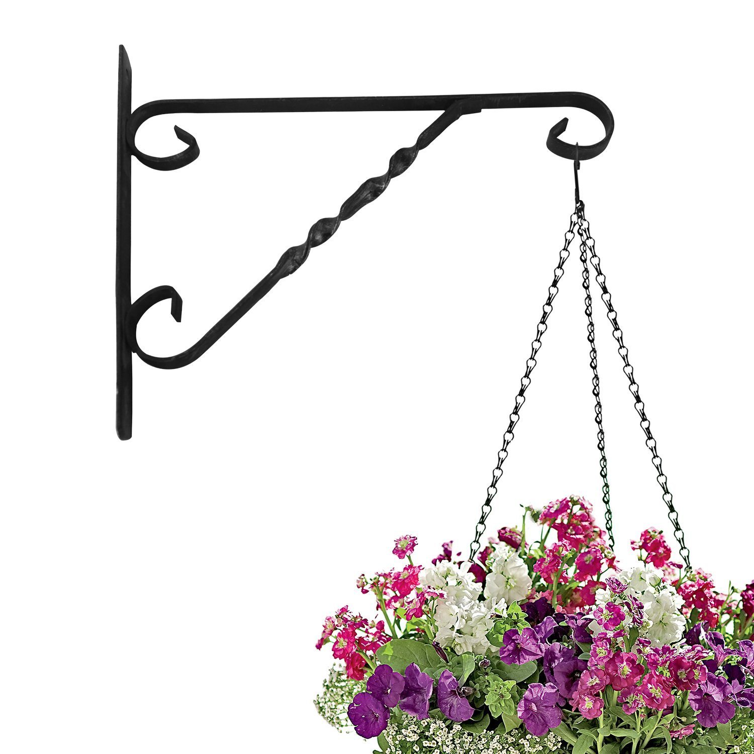 Wall Mounted Metal Decorative Rack for Handing Things