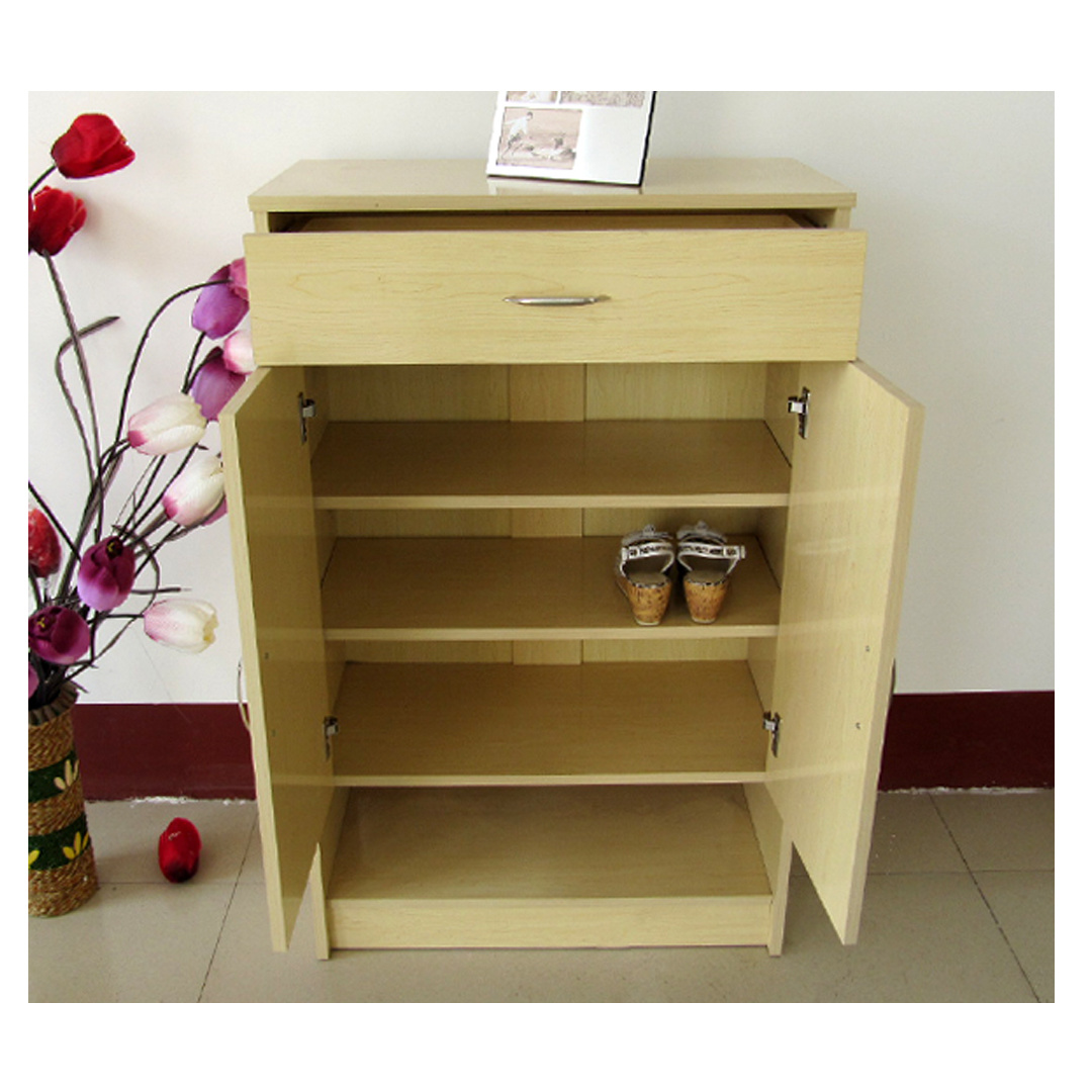 Hot Sale Modern 1 Drawer 2 Door Shoe Cabinet