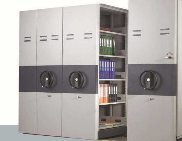 High Density Office Mobile Shelving