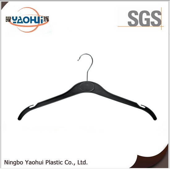 Laundry Plastic Hanger with Metal Hook for Clothes