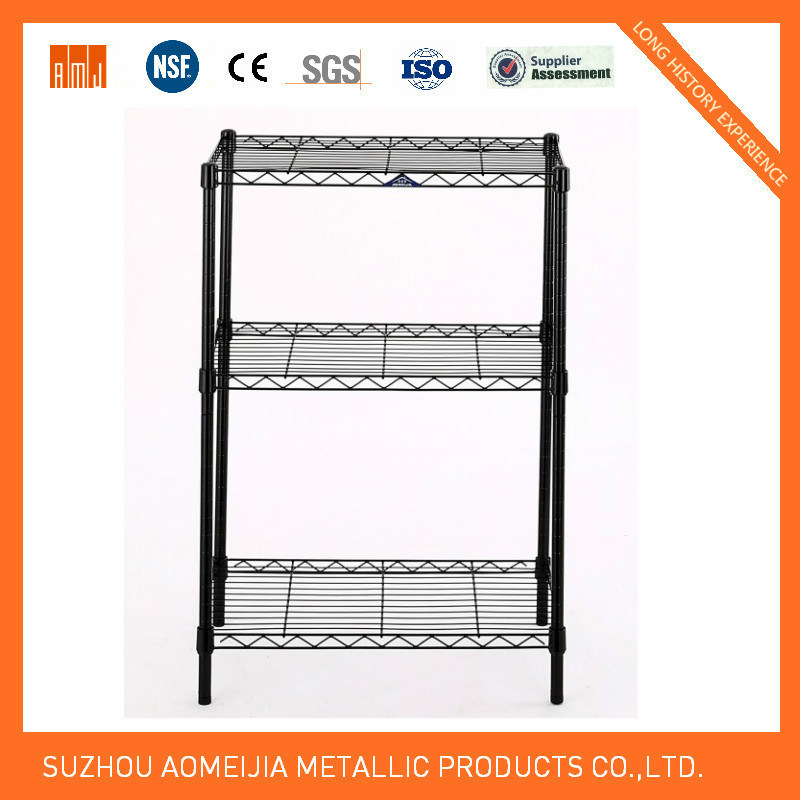 Food Storage Wire Shelving Chrome