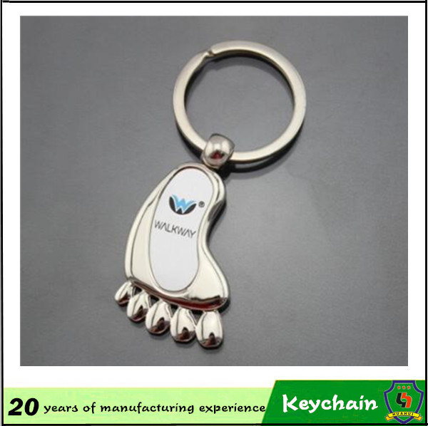 Eco-Friendly Metal Print Keychain for Promotional Gifts