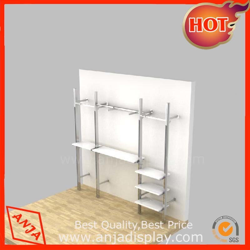 Metal Wall Shelving System for Clothes