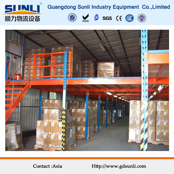 Multilayer Steel Warehouse Building Platform Racks