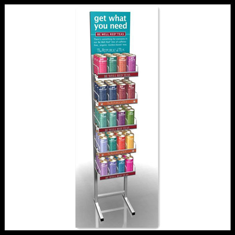 Multi-Floor Wire Display Rack Shelf