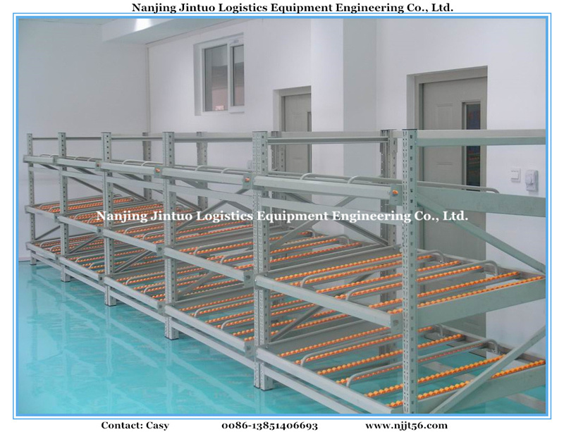 Carton Flow/ Gravity Flow Racking for Warehouse Storage