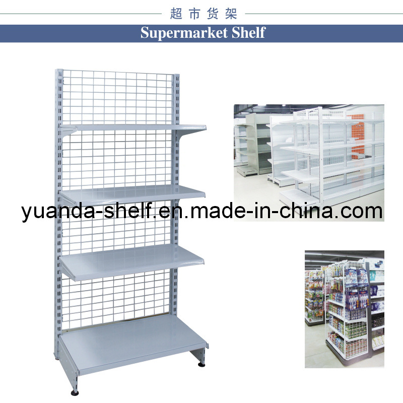 Supermarket Wire Metal Display Shelving Rack