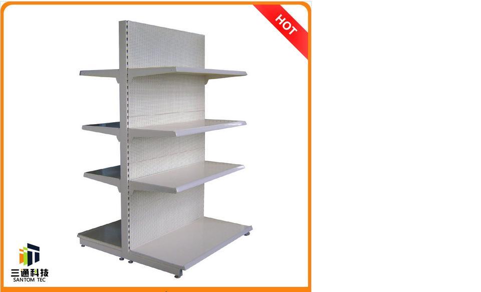 Double-Sided Gondola Shelving Supermarket Shelving