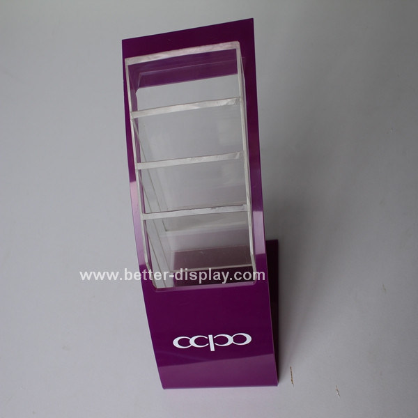 Acrylic Plastic Poster Holder for Oppo Mobile Phone (BTR-H6020)