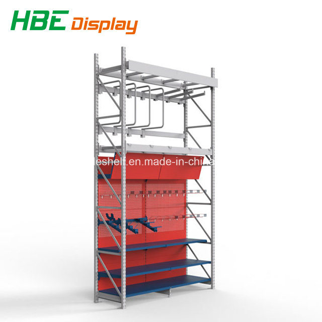 Cash Carry Hypermarket Intergated Shelving Rack