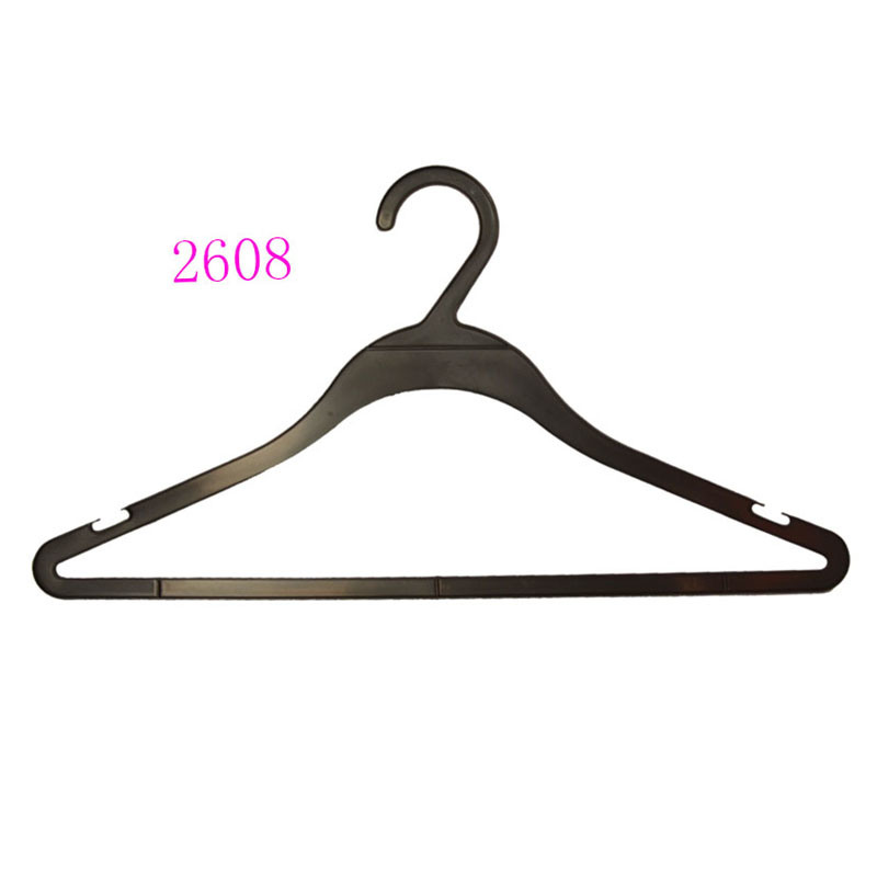 Custom Cheapest Disposable Plastic Dry Cleaner Clothes Display Hanger