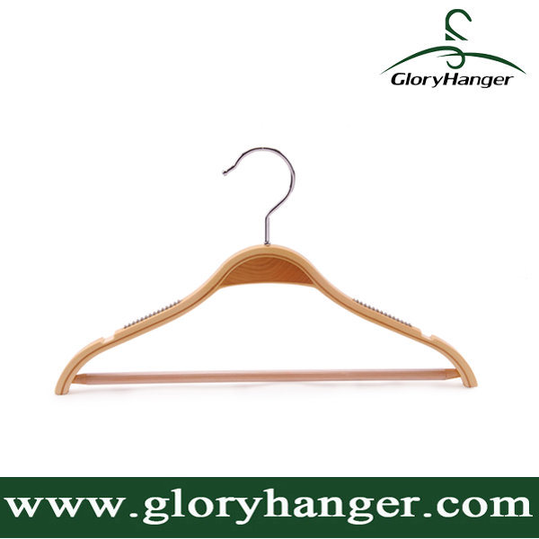 Non-Slip Plywood Hangers for Coat/Suit/Pant Hanger