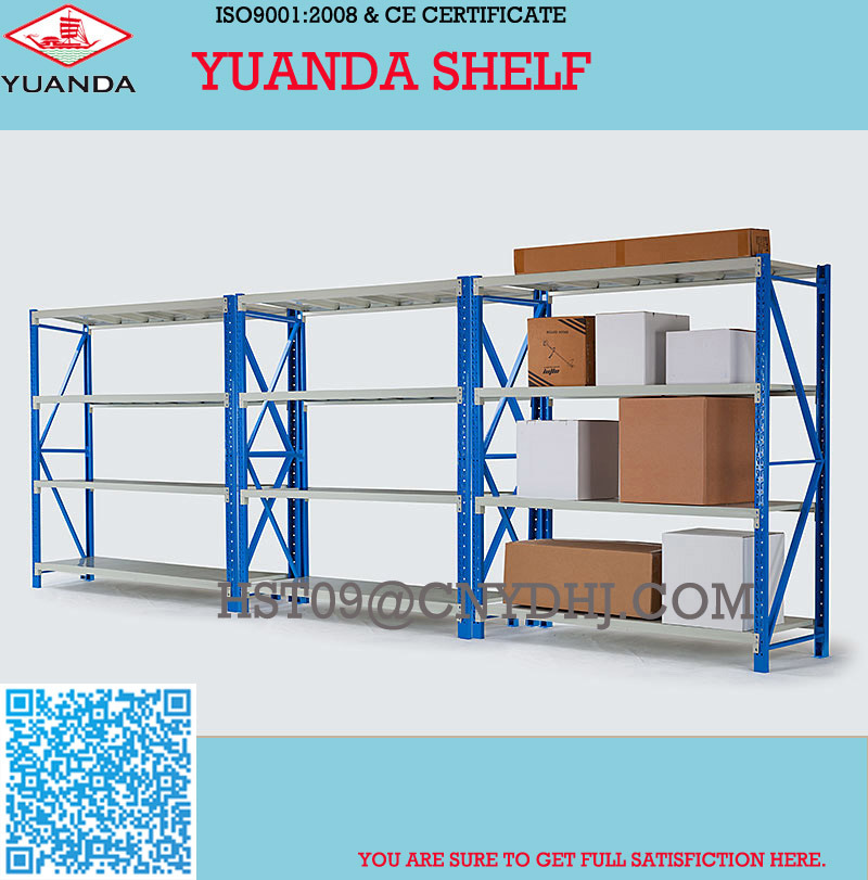 Middle Duty Metal Storage Rack Shelf with 200kg Capacity