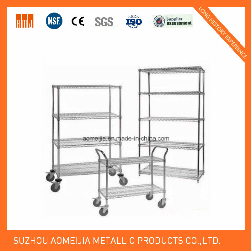 Metal Rack / Storage Rack Adjustable Metal Kitchen Wire Shelving