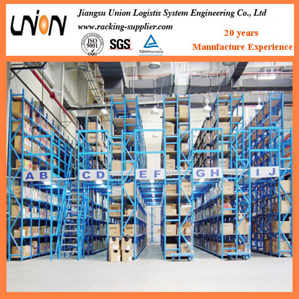 Warehouse Steel Storage Mezzanine Rack