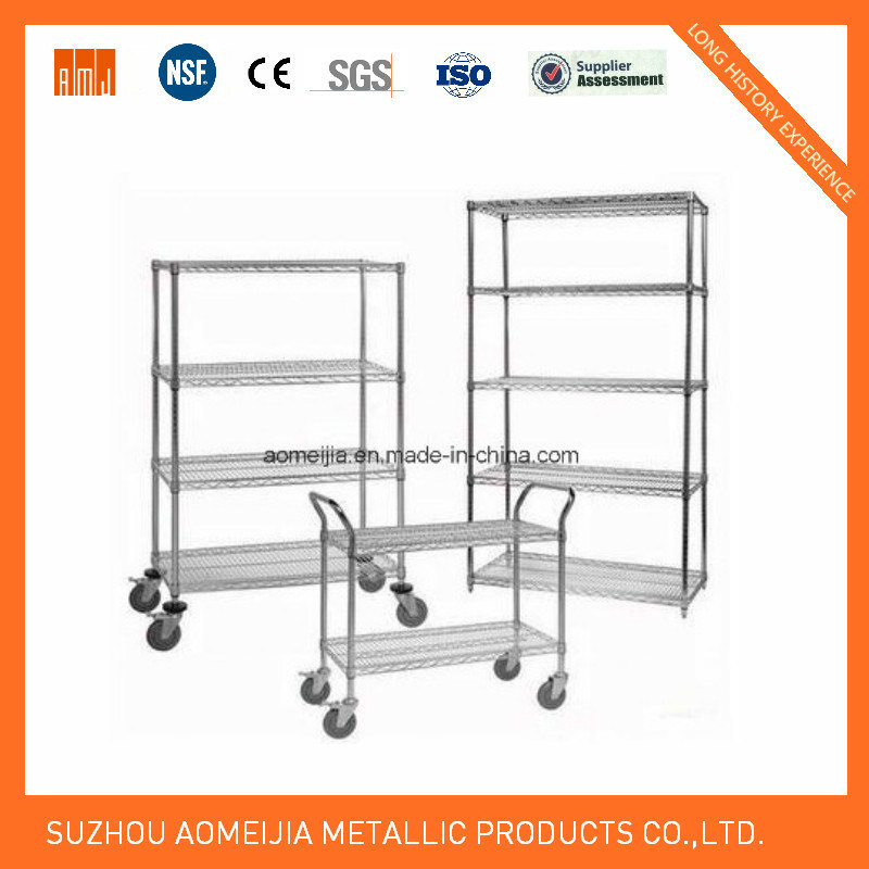 Ce SGS Approved 5 Tier Wire Shelf  