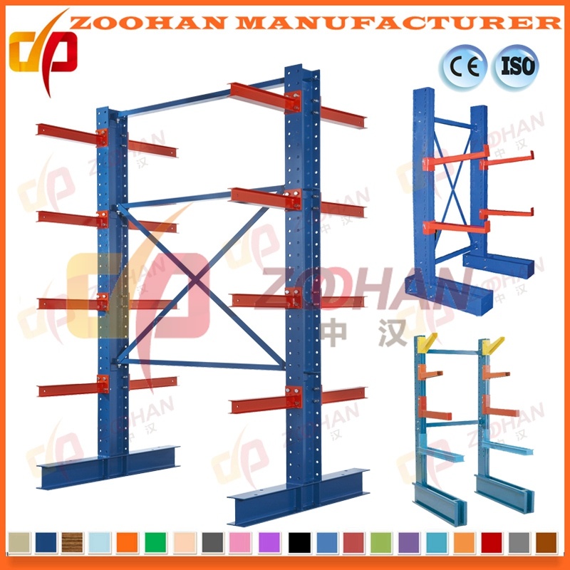 Storage Double Side Steel Long Arm Cantilever Structure Rack (Zhr165)