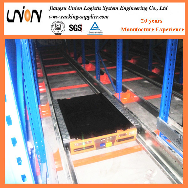 Adjustable High Density Radio Shuttle Rack for Cold Warehouse Storage Solution