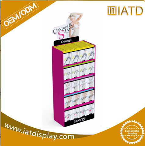 Cardboard Display Stand, Paper Floor Display Rack