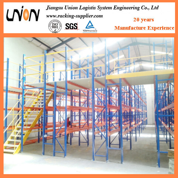 Steel Warehouse Multi-Level Mezzanine Rack