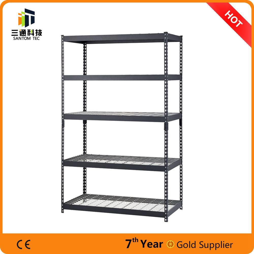 Steel Storage Rack with Wire Mesh, Garage Steel Rack, Storage Steel Rack&Shelf