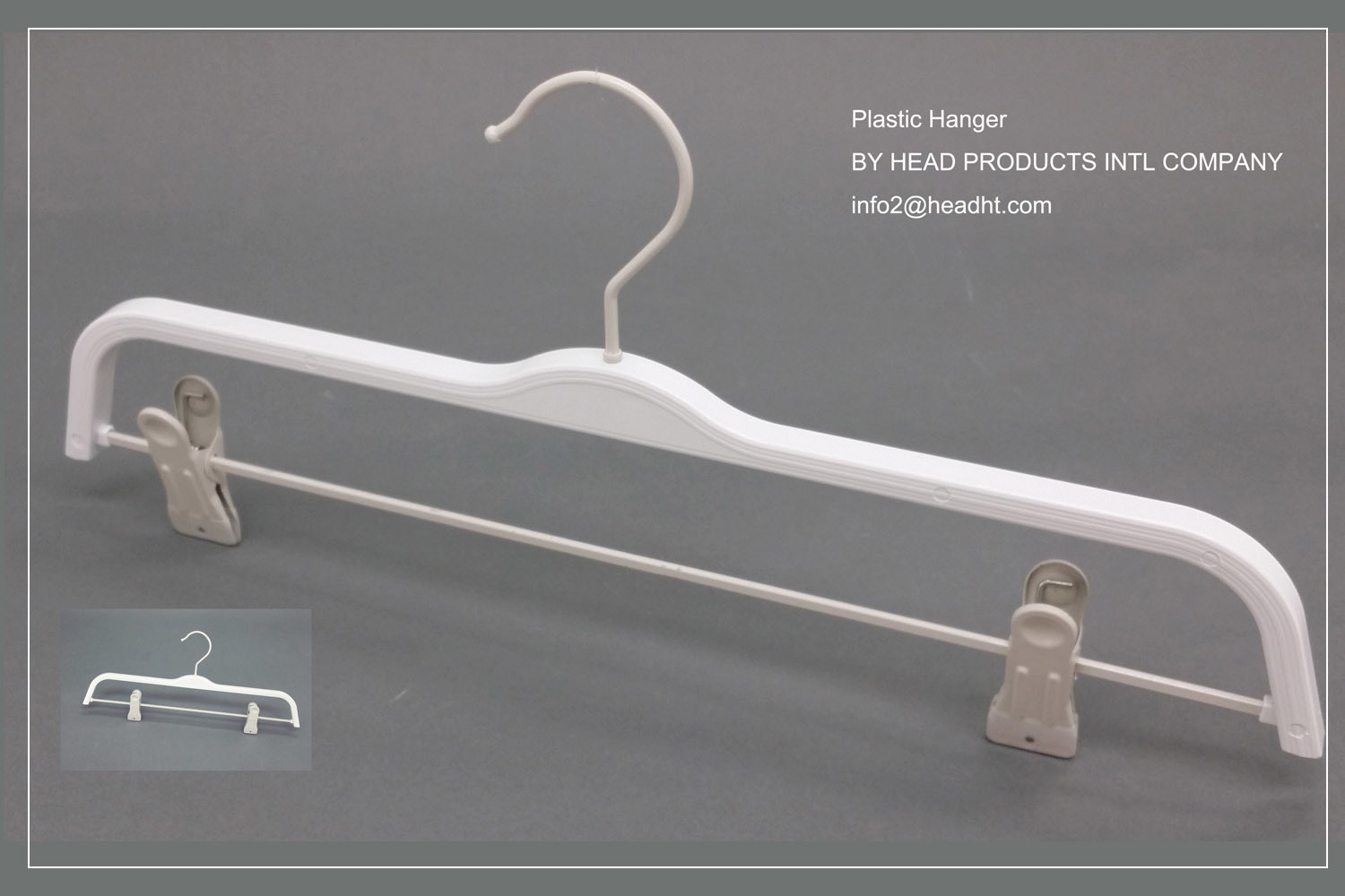 Hh Brand Pants Hanger, Plasticbottom Hanger, Wholesale Pants Hanger Hangers for Jeans