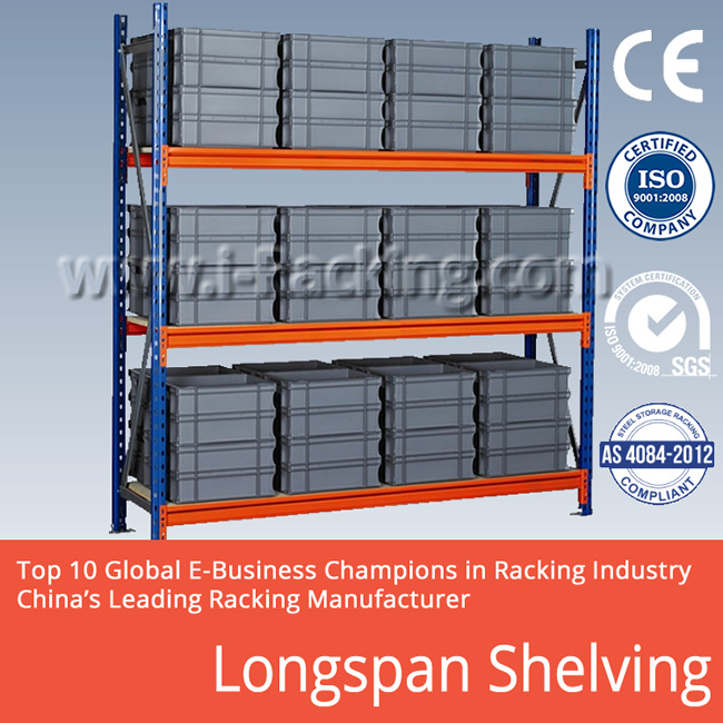 China Heavy Duty Longspan Shelving by Iracking