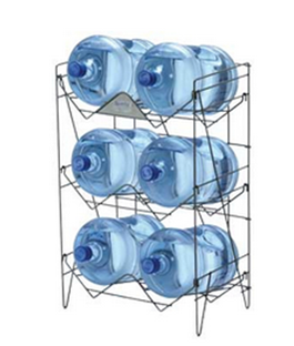 Free Standing Metal 5 Gollon Water Bottle&Bottle Rack